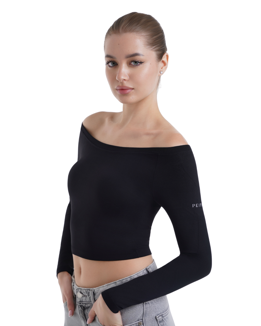 Essential Off-Shoulder Black