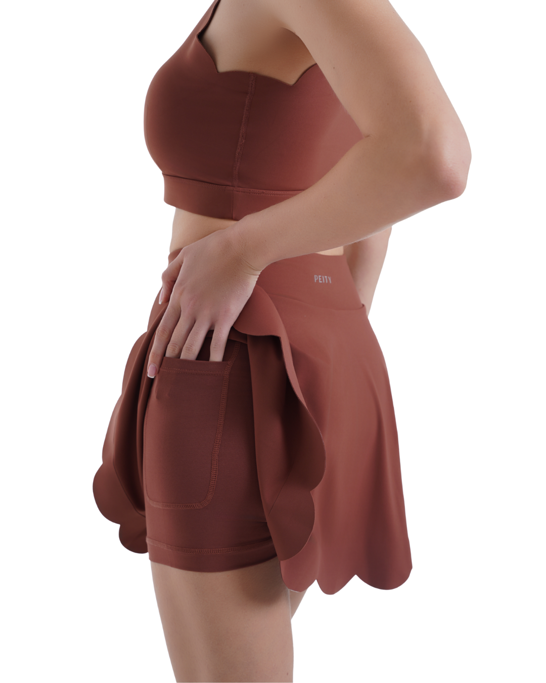 Shell Mocha Brown Set