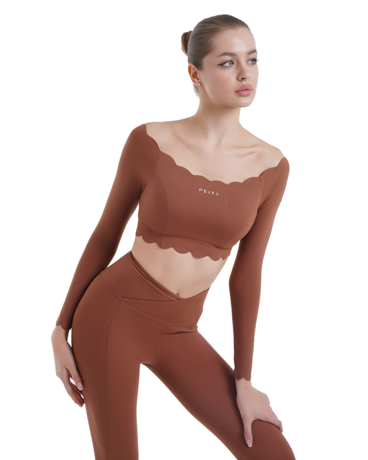 Petal Chocolate Brown Set