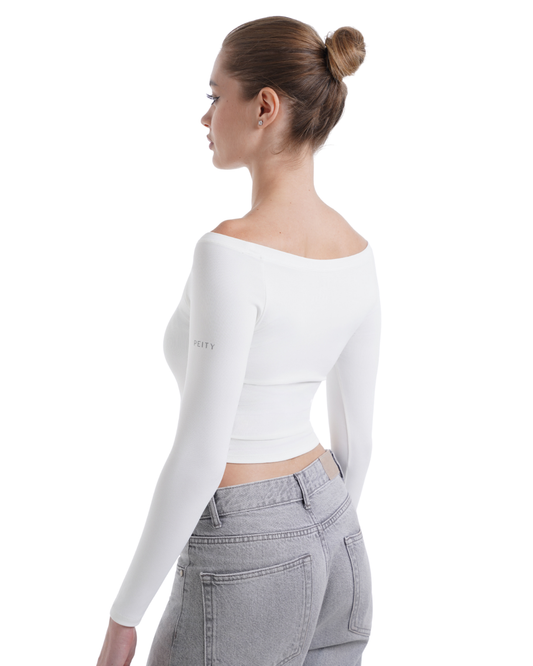 Essential Off-Shoulder White